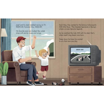 Josef's BIG Dream: Inspiring Kids Racing Book