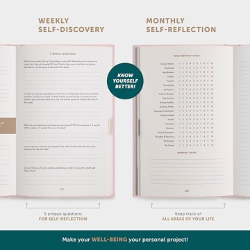 6-Minute Diary - Guided Gratitude Journal for Women