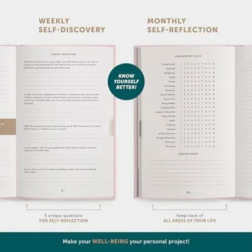 6-Minute Diary - Guided Gratitude Journal for Women