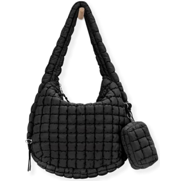 Stylish Quilted Puffer Tote Bag for Women - Perfect Gift