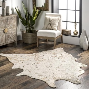 nuLOOM Iraida Animal Print Area Rug for Stylish Decor