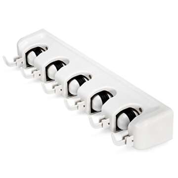 Define Essentials Mop and Broom Holder for 11 Tools