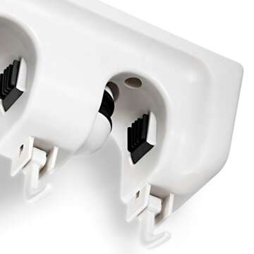 Define Essentials Mop and Broom Holder for 11 Tools