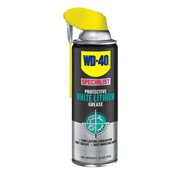 WD-40 White Lithium Grease Spray for Heavy-Duty Protection