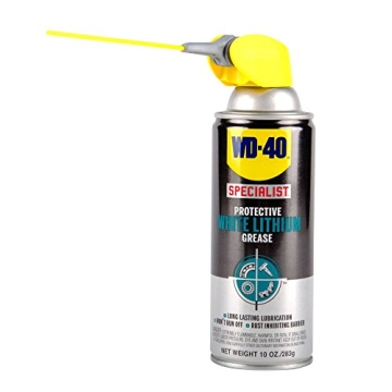 WD-40 White Lithium Grease Spray for Heavy-Duty Protection