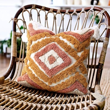 Stylish Merrycolor Boho Throw Pillow Covers for Home Decor