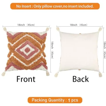 Stylish Merrycolor Boho Throw Pillow Covers for Home Decor