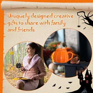 Romooa Pumpkin Mugs - Perfect for Fall Gatherings