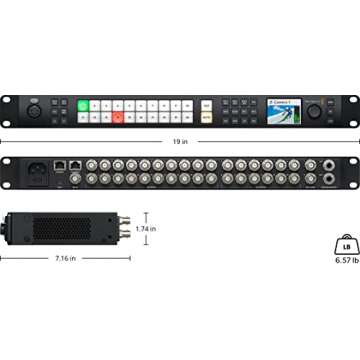 Blackmagic ATEM 2 M/E Constellation HD Switcher for Broadcast