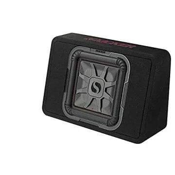 Kicker 46TL7T122 TL7T 12" (30cm) Solo-Baric Subwoofer in Thin Profile Enclosure, 2-Ohm, 600 Watt