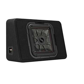 Kicker 46TL7T122 TL7T 12" (30cm) Solo-Baric Subwoofer in Thin Profile Enclosure, 2-Ohm, 600 Watt