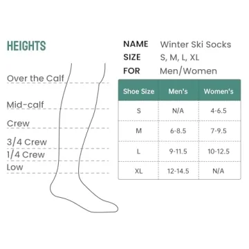 Shop SAMSOX Merino Wool Ski Socks for Ultimate Comfort