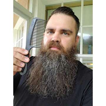 Chicago Comb Model 8 – Anti-Static Detangling Shower Comb