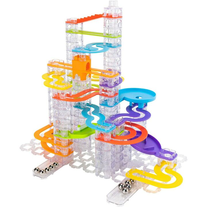Fat Brain Toys Trestle Tracks Deluxe Set for Ages 8-10