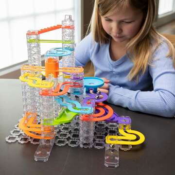 Fat Brain Toys Trestle Tracks Deluxe Set for Ages 8-10