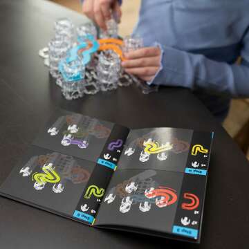 Fat Brain Toys Trestle Tracks Deluxe Set for Ages 8-10