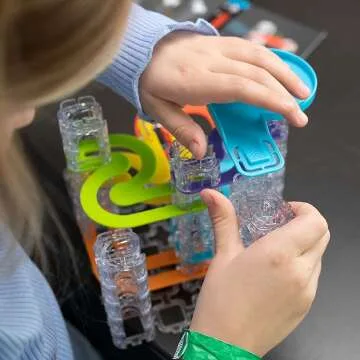 Fat Brain Toys Trestle Tracks Deluxe Set for Ages 8-10