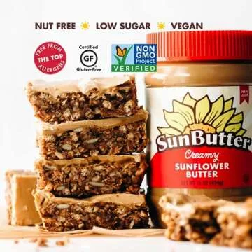 SunButter Creamy Sunflower Butter - Nut-Free Delight