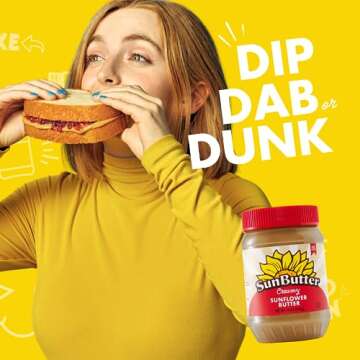 SunButter Creamy Sunflower Butter - Nut-Free Delight