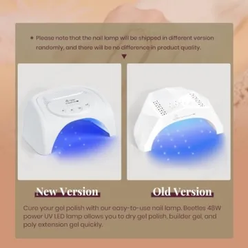 Beetles Gel Nail Polish Kit with UV Light for DIY Nails