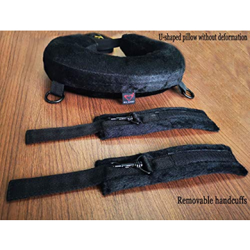 BELSIANG Adult Sex Swing and 360 Degree Spinning Indoor Swing, Sex Swing Set with Premium Paint Stand and Widened Thick Comfortable Swing for Couples Ceiling (Pillow Extreme, Black)