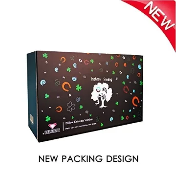 BELSIANG Adult Sex Swing and 360 Degree Spinning Indoor Swing, Sex Swing Set with Premium Paint Stand and Widened Thick Comfortable Swing for Couples Ceiling (Pillow Extreme, Black)