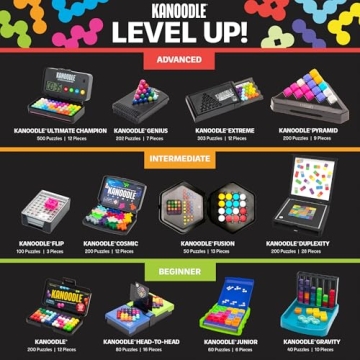 Kanoodle Genius 3-D Puzzle Game for Kids and Teens