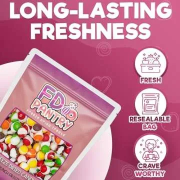 Fruit Crunch Freeze Dried Candy Assortment - 1lb Pouch