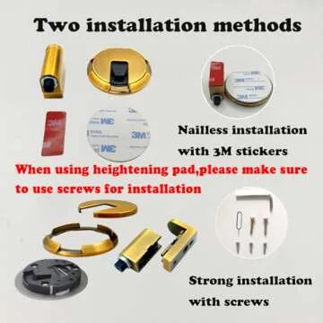 HOOFUS No Magnetic Mechanical Door Stopper,Adjustable Door Holder, for Door Gaps up to 0.75 Inch in Height,Windproof Door Stop,Nail Free or Screws (Matte Black, for Within 3/4 Inch High Door Gaps)