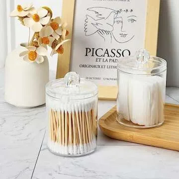 Fixwal 4-Piece Bathroom Soap Dispenser Set for Organizing