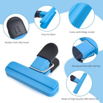 Top Quality UNIYO Chip Bag Clips - 9 Pack Set