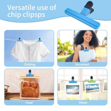 Top Quality UNIYO Chip Bag Clips - 9 Pack Set