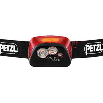 Petzl ACTIK CORE Headlamp - 450 Lumens Rechargeable Lighting