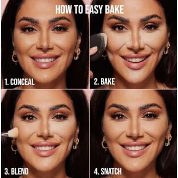 HUDA BEAUTY Mini Easy Bake Loose Baking & Setting Powder Banana Bread