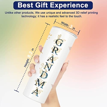 ZOKCC Best Grandma Tumbler - Ideal Gift for Grandmothers