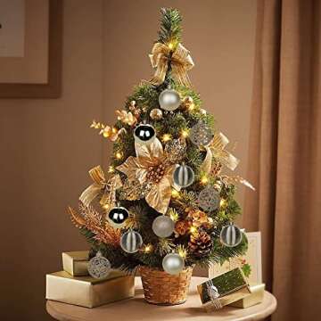 30PCS Shatterproof Christmas Ball Ornaments for Festive Decor