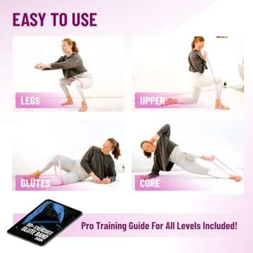 Mini Loop Resistance Bands Set of 3 Workout Bands for Men and Women in Unique Colours- Ebook and Chart Included by Iron Core Fitness