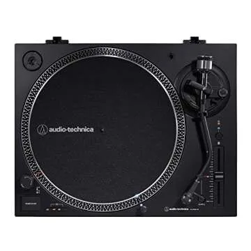 AT-LP120XBT-USB Direct-Drive Stereo Turntable with USB & Bluetooth/Analog, Black