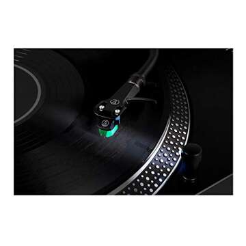 AT-LP120XBT-USB Direct-Drive Stereo Turntable with USB & Bluetooth/Analog, Black