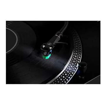 AT-LP120XBT-USB Direct-Drive Stereo Turntable with USB & Bluetooth/Analog, Black