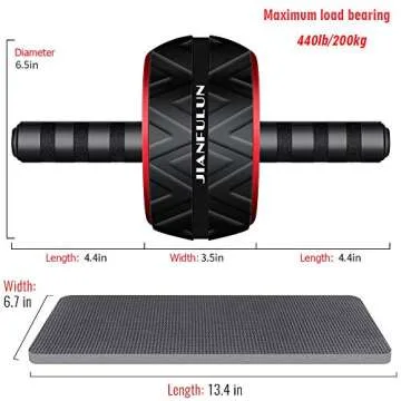 Lavonna Ab Wheel Roller for Effective Core Workouts