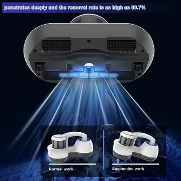 Powerful Mattress Vacuum with UV Light and HEPA Filter