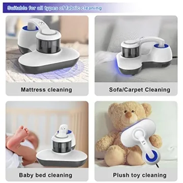 Powerful Mattress Vacuum with UV Light and HEPA Filter