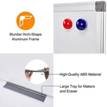 36x24 Magnetic Dry Erase Board - Versatile & Durable Whiteboard