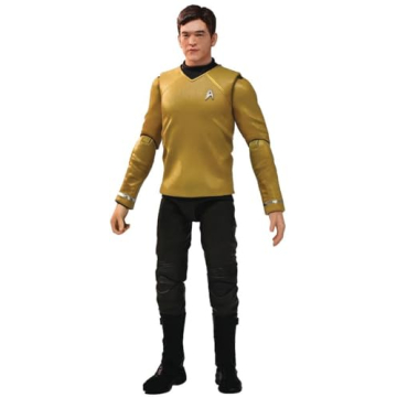 Hiya Toys Star Trek Sulu 1:18 Scale Figure with Articulation & Stand