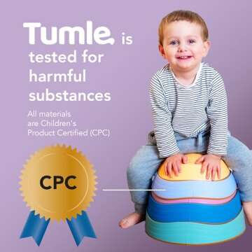 Balance Stepping Stones for Toddlers - Fun & Sturdy Playset