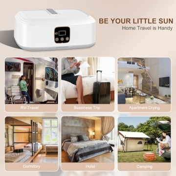 Compact Portable Clothes Dryer for Easy Travel