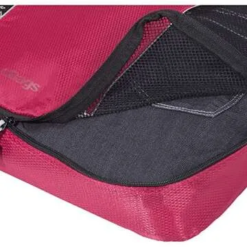 eBags Classic Large 3 Piece Packing Cube Set (Black)