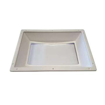 SCT RV Skylight Inner Dome with Clear Window - 14" x 22"