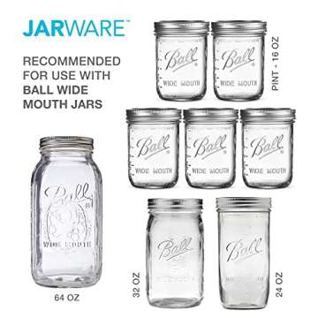 Mason Jar Cocktail Shaker Lid - Stainless Steel, Versatile Use